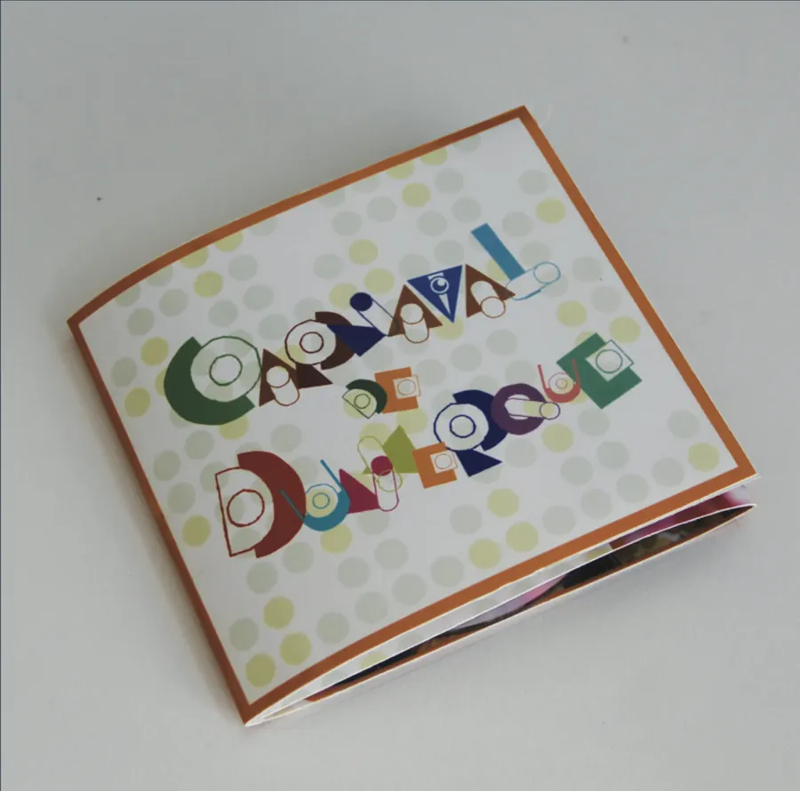 Le dépliant du Carnaval de Dunkerque imprimé