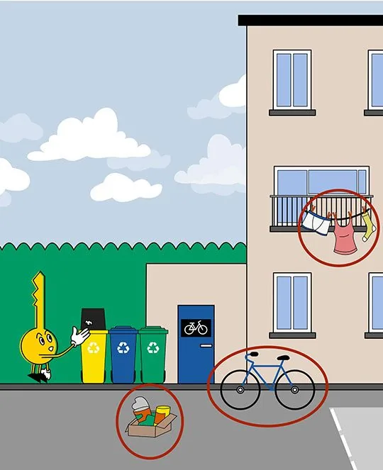 Habitat Drouais — Illustration numérique interactive