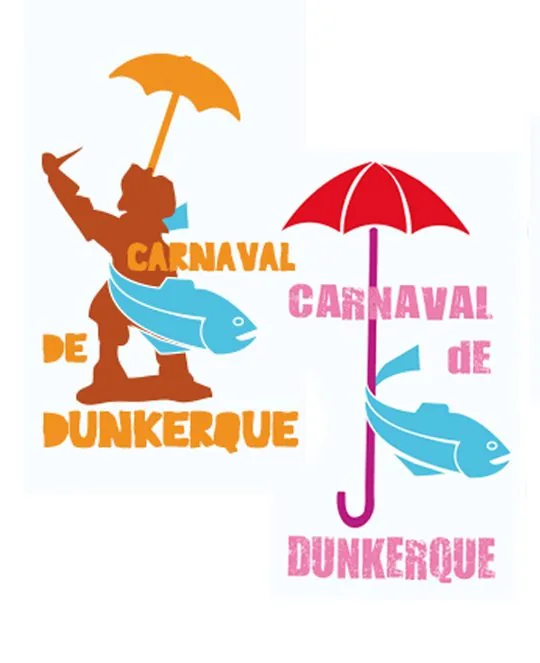 Carnaval de Dunkerque — Logos et travail photographique