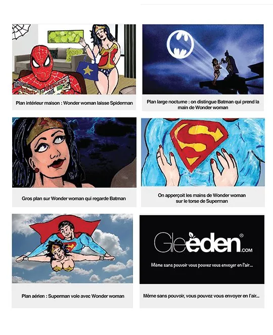 Gleeden — Affiches et spot de pub